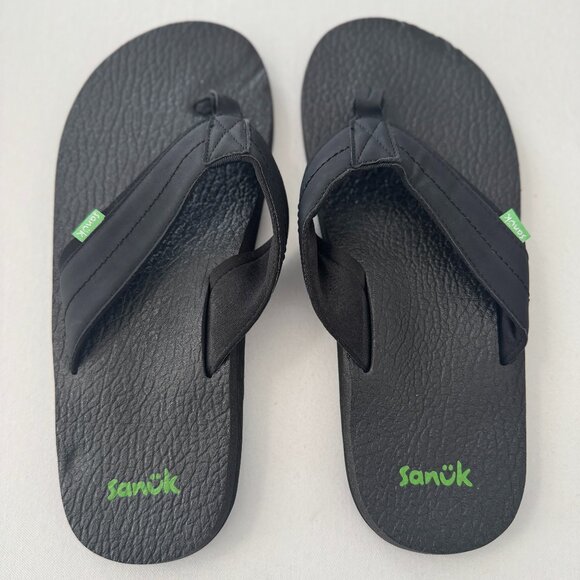 Sanük Men's Beer Cozy Flip Flops Size 11 NEW - Picture 1 of 2